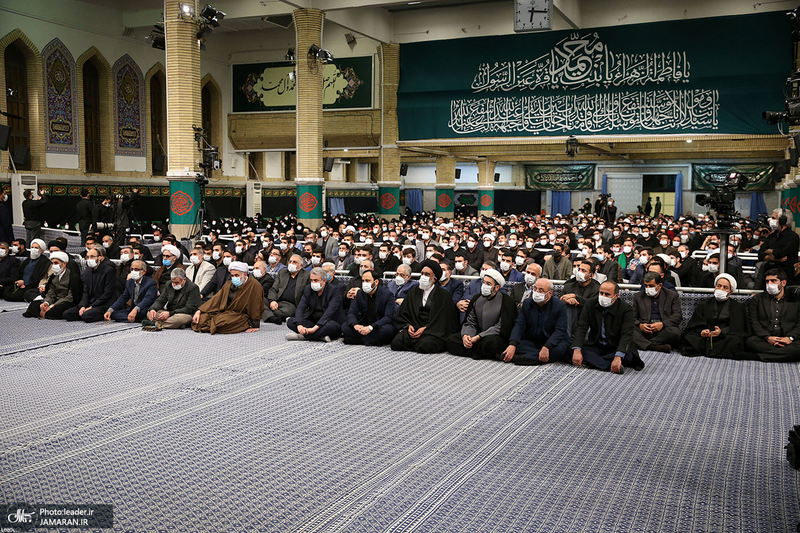 دومین شب مراسم عزاداری حضرت فاطمه‌زهرا (س) در حسینیه امام خمینی