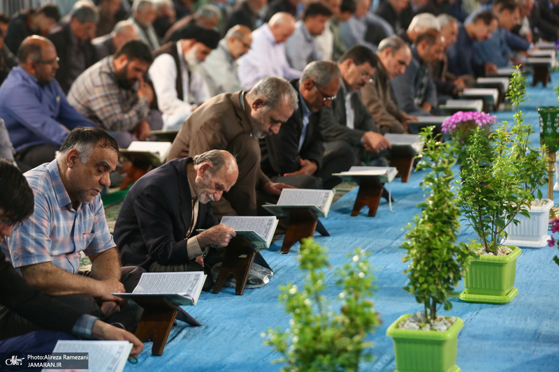 محفل انس با قرآن کریم در حرم مطهر حضرت عبدالعظیم حسنی (ع)