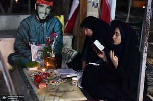 احیای شب بیست و یکم ماه رمضان در گلزار شهدای بهشت زهرا (س)