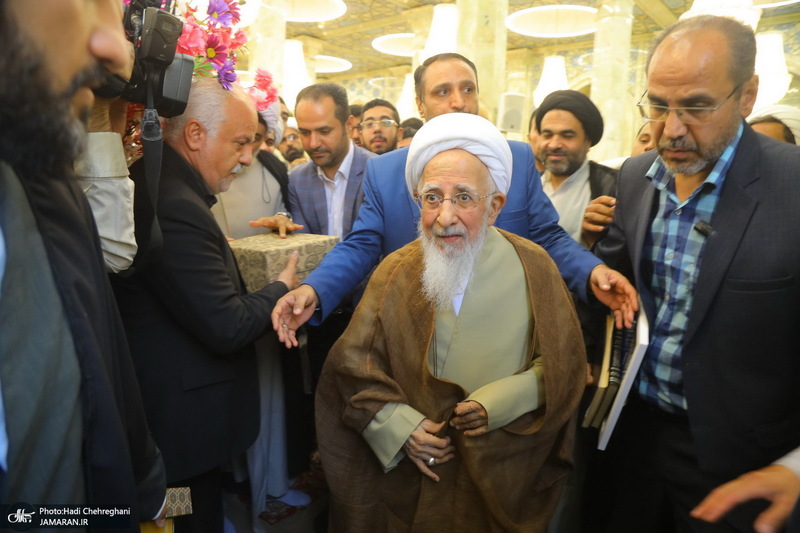 تقدیر از آیت الله العظمی جوادی آملی به‌مناسبت روز معلم‎