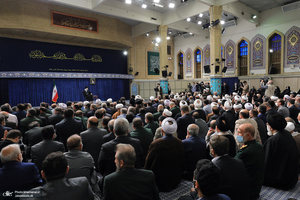 دیدار رمضانی مسئولان نظام با رهبر معظم انقلاب