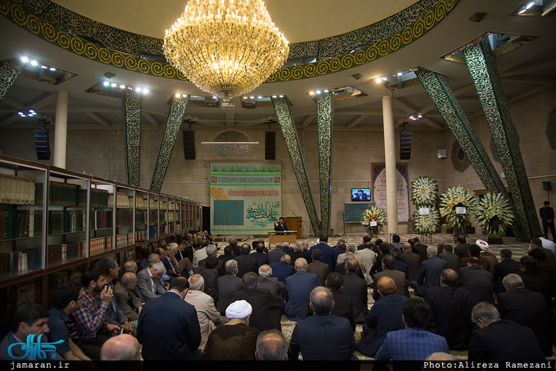 مراسم بزرگداشت پدر دکتر فرجی دانا در دانشگاه تهران 