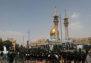 نماز سومین روز شهادت امام حسین (ع) در همدان اقامه شد