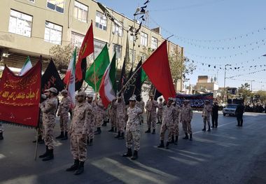 عزاداری نیروهای مسلح قم در سالروز شهادت امام سجاد(ع)