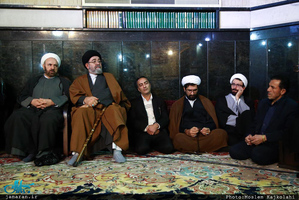 مراسم چهلمین روز درگذشت آیت الله هاشمی رفسنجانی(ره) در مسجد امیر المومنین(ع)