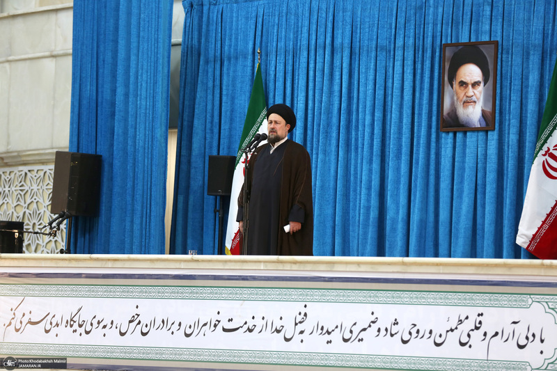 حضور شخصیت‌های سیاسی و مسئولان کشوری و لشکری در مراسم سالگرد ارتحال حضرت امام خمینی (س) -2
