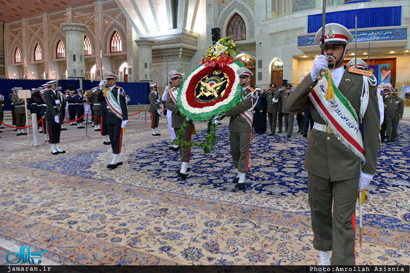 تجدید میثاق فرماندهان و کارکنان ارتش با آرمان‌های حضرت امام(س) 