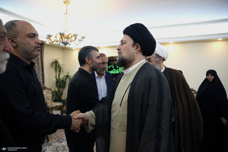 حضور سید حسن خمینی در منزل مرحوم حجت الاسلام و المسلمین حسینعلی نیری