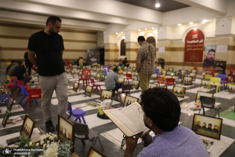 گلزار شهدای روضتین بیروت لبنان