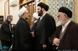 مراسم ترحیم مادر یکی از کارکنان موسسه تنظیم و نشر آثار امام خمینی(س)