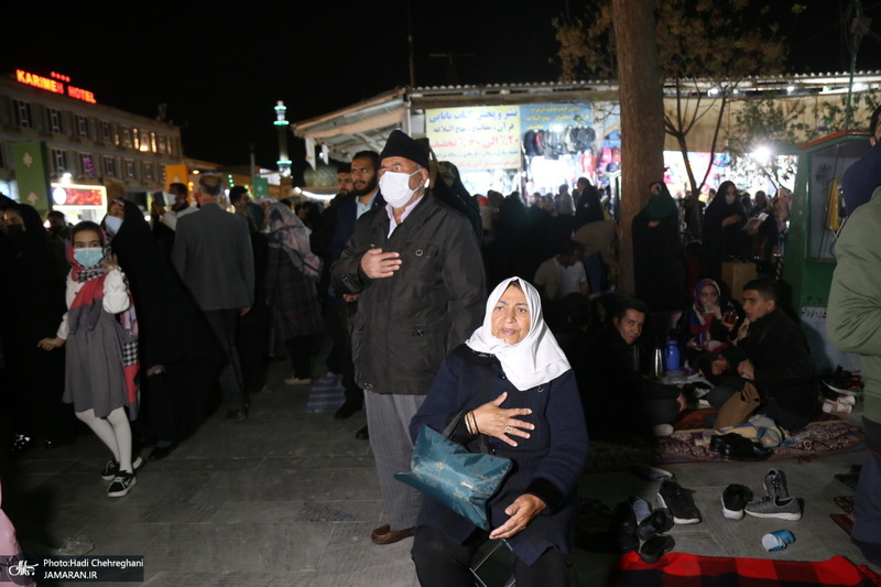 مراسم آغاز  سال 1401 در حرم کریمه اهل بیت (ع)‎