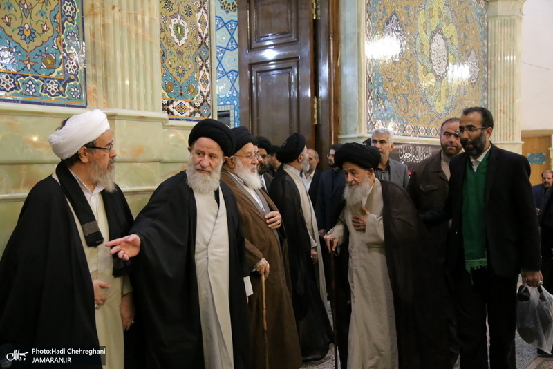 مراسم بزرگداشت آیت الله سیدجعفر خوانساری(ره) با حضور سید حسن خمینی