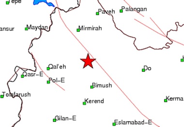 شمال غرب استان کرمانشاه لرزید