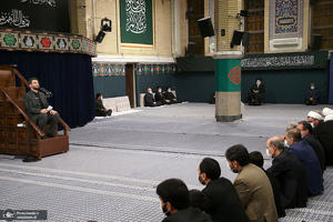 مراسم عزاداری شام شهادت حضرت فاطمه‌ زهرا (س) در حسینیه امام خمینی