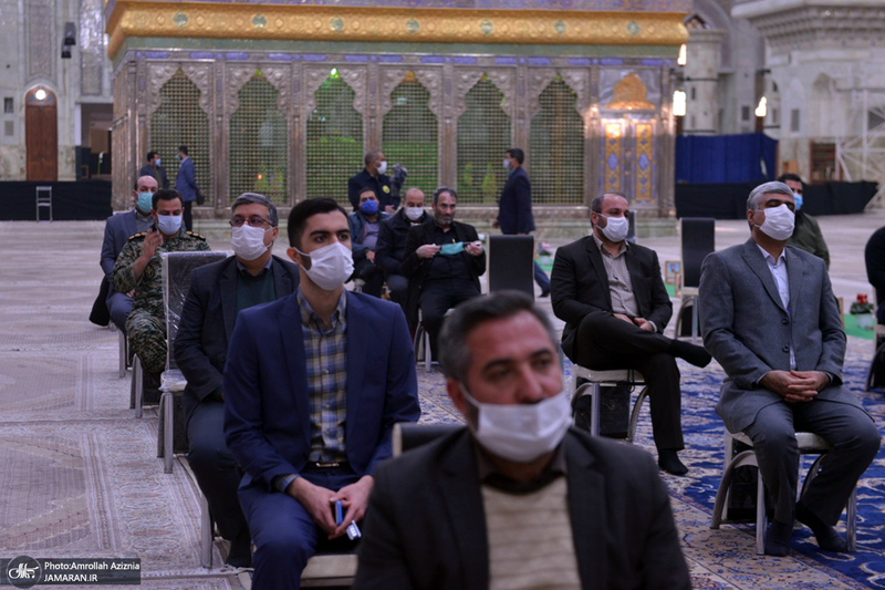 همایش سرباز مکتب امام خمینی در حرم مطهر بنیانگذار جمهوری اسلامی