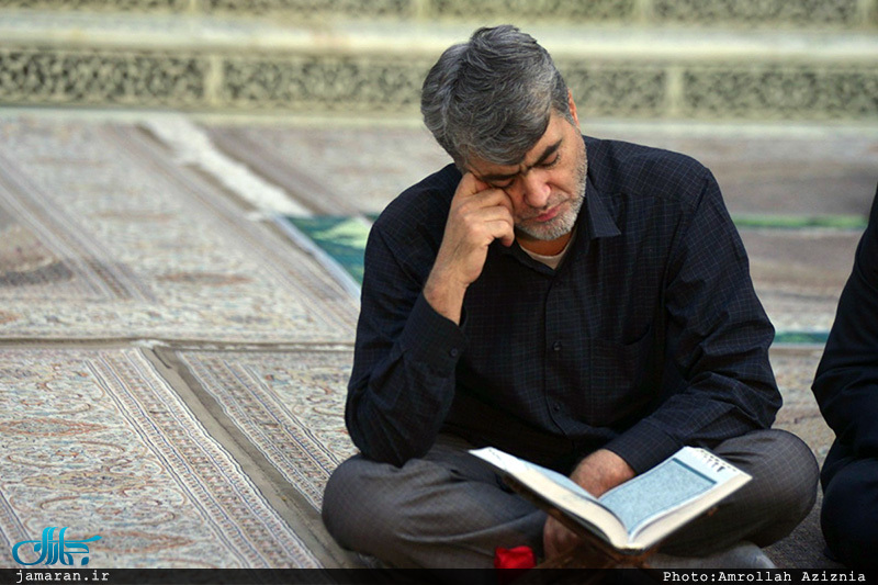 محفل انس با قرآن در حرم مطهر امام خمینی(س)