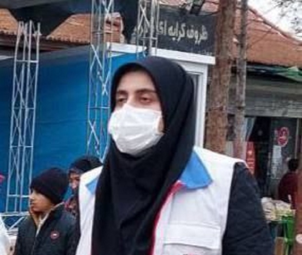 شهادت امدادگر خانم در حمله تروریستی کرمان + عکس