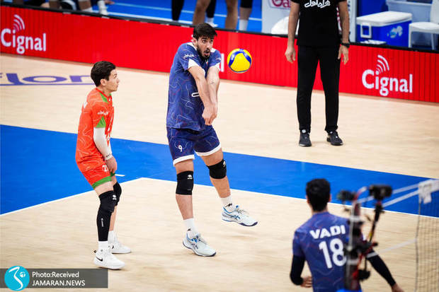 آمار بازی والیبال ایران و آمریکا| طلسم شکنی با درخشش پوریا!