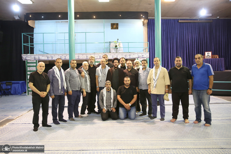 بازدید جمعی از مسئولین فرهنگی کشور لبنان از بیت امام خمینی (س) درجماران