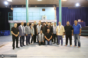 بازدید جمعی از مسئولین فرهنگی کشور لبنان از بیت امام خمینی (س) درجماران