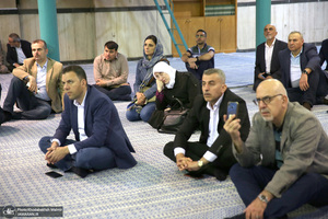 بازدید مدیران ارشد وزارتخانه های سوریه از بیت امام خمینی در جماران