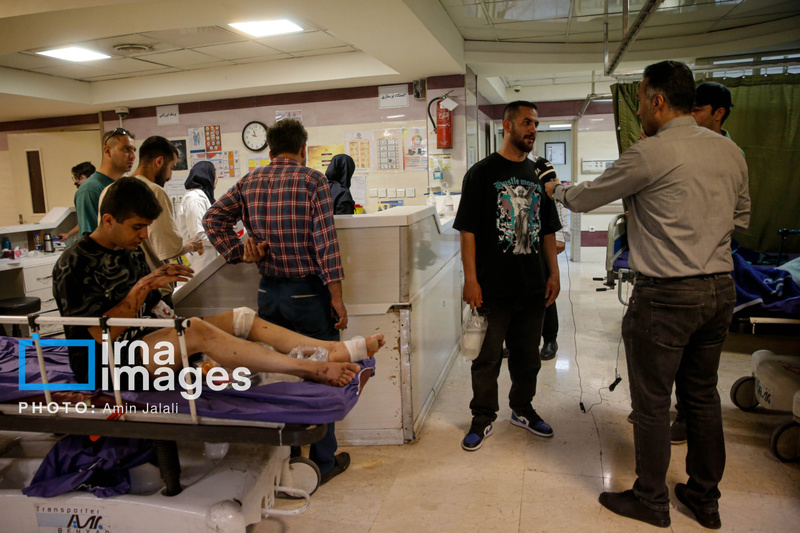 حمله رژیم صهیونیستی به مناطق مسکونی تهران + تصاویر