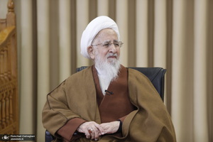 دیدار اعضای موسسه ریحانة النبی با آیت الله العظمی جوادی آملی