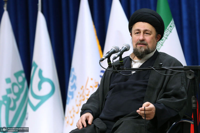 دیدار مدیران و کارکنان نهاد کتابخانه‌های عمومی کشور با سید حسن خمینی