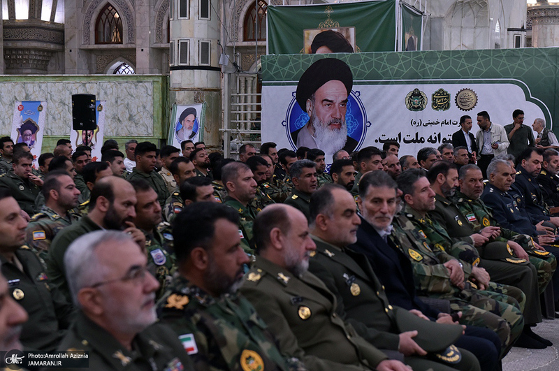 تجدید میثاق فرماندهان و کارکنان ارتش با آرمان‌های امام خمینی (س)