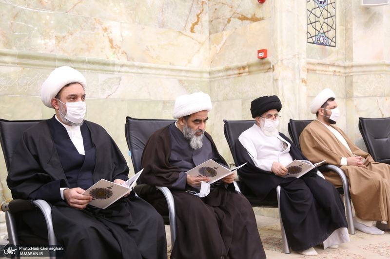 مراسم بزرگداشت آیت الله ری شهری (ره) در مسجد اعظم قم‎