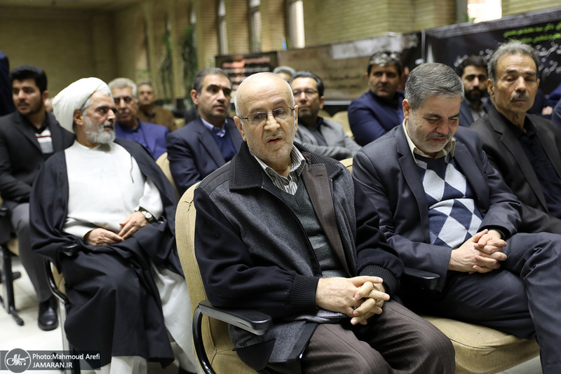 مراسم ختم آیت الله سید ابوالفضل میرمحمدی(ره) در مسجد نور تهران