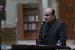 مراسم عزاداری شب تاسوعای حسینی در حرم مطهر امام خمینی (س)