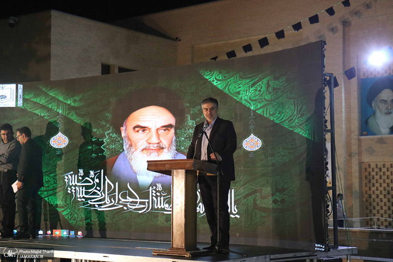 مراسم شب سالگرد ارتحال حضرت امام (س) در خمین