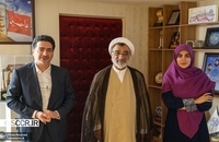 نشست همایون شجریان با دبیر شورای عالی انقلاب فرهنگی (16)