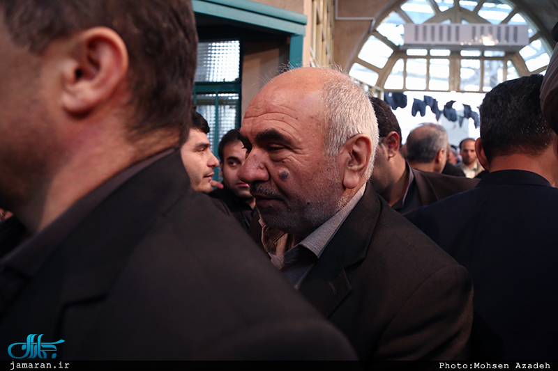  مراسم وداع با پیکر آیت الله هاشمی رفسنجانی(ره) در حسینیه جماران