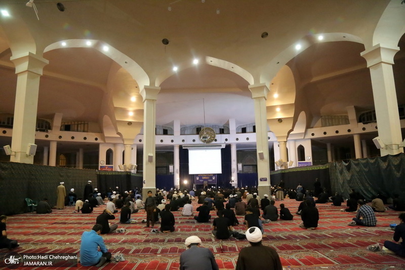 مراسم احیا شب بیست و سوم ماه مباررک رمضان در مصلای قدس قم