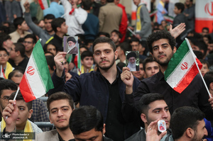 دیدار دانش‌آموزان و دانشجویان با رهبر معظم انقلاب