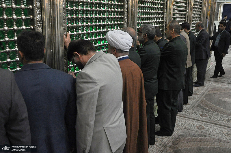 مراسم توزیع هدایای قرارگاه سازندگی خاتم الانبیا (ص) برای مناطق کم برخوردار از جوار حرم امام خمینی (س)