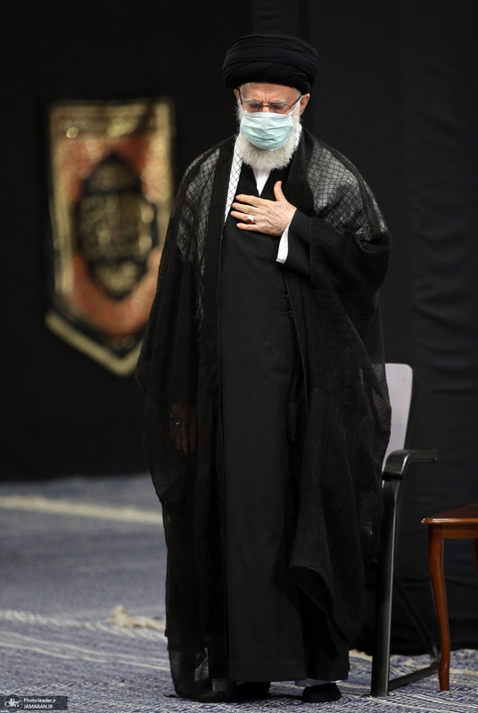 مراسم عزاداری شام غریبان حسینی (ع) در حسینیه امام خمینی