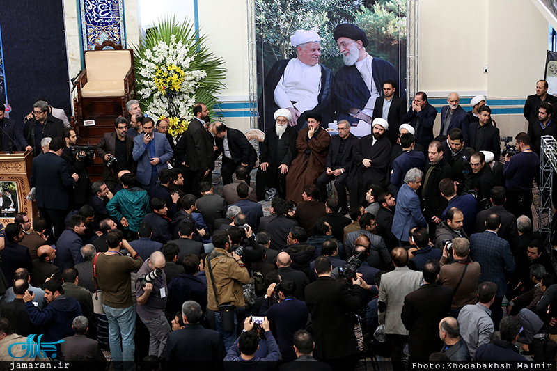 مراسم بزرگداشت آیت الله هاشمی رفسنجانی(ره) در واحد علوم تحقیقات دانشگاه آزاد اسلامی-1