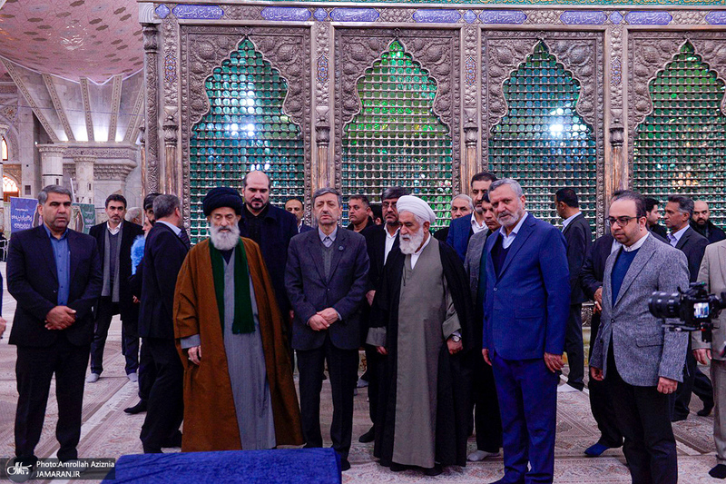 تجدید میثاق رئیس، مدیران و کارکنان ستاد اجرایی فرمان امام با آرمان‌های حضرت امام خمینی (س)