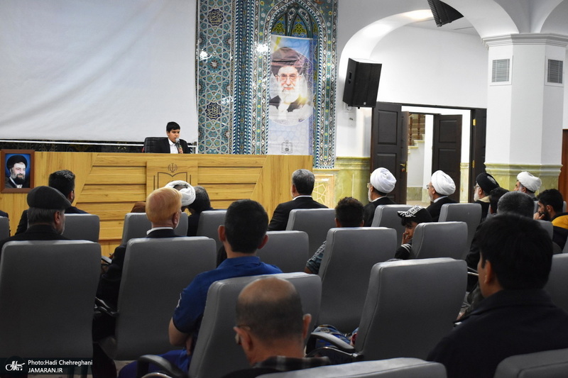 مراسم اختتامیه نمایشگاه قرآن کریم استان قم در مجتمع فرهنگی یادگار امام‎