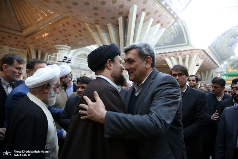 دیدار شهردار، اعضای شورای شهر و مدیران شهری تهران با سید حسن خمینی