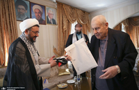 دیدار سرپرست موسسه تنظیم و نشر آثار امام خمینی(س) با سفیر فلسطین در تهران/ صلاح زواوی