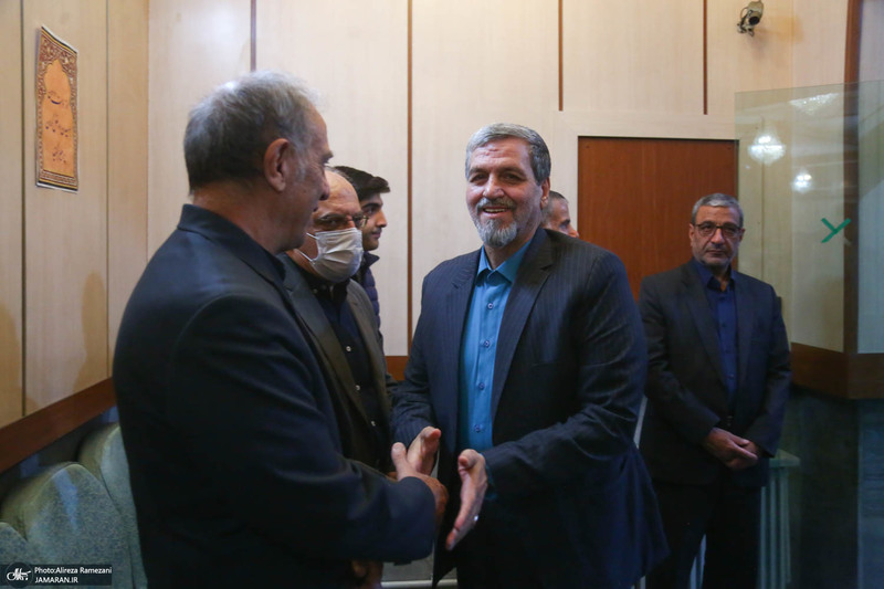 مراسم ختم مادر عباس عبدی