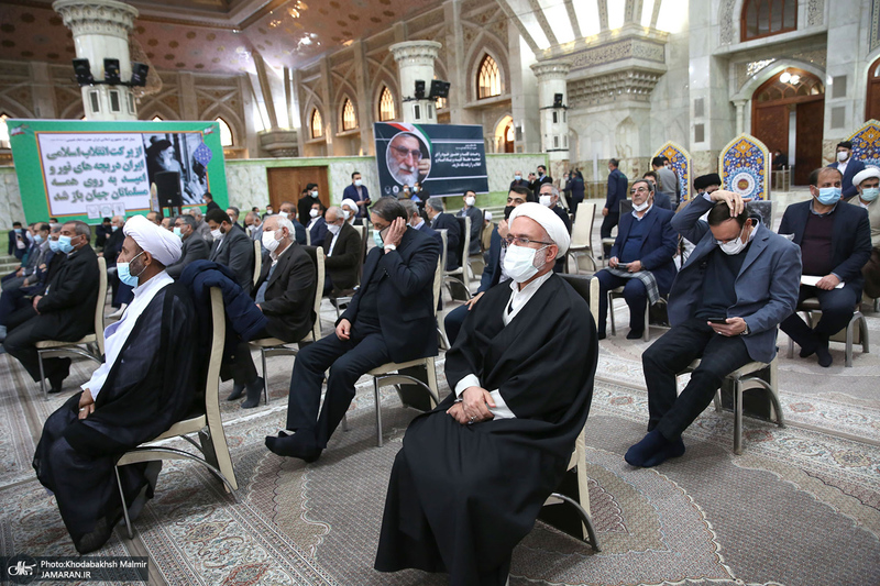 تجدید میثاق رئیس مجلس شورای اسلامی و نمایندگان با آرمان های حضرت امام (س)