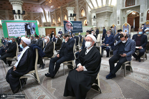 تجدید میثاق رئیس مجلس شورای اسلامی و نمایندگان با آرمان های حضرت امام (س)