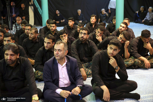 مراسم گرامیداشت رهبر شهید انقلاب در حسینیه جماران-1