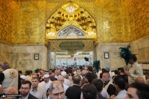 شب میلاد امام دضا (ع) در کربلا