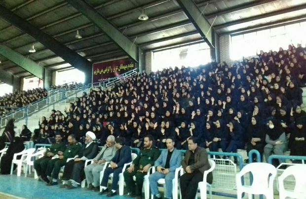 همایش ۳ هزار نفری زنان عاشورایی در قرچک برگزار شد
